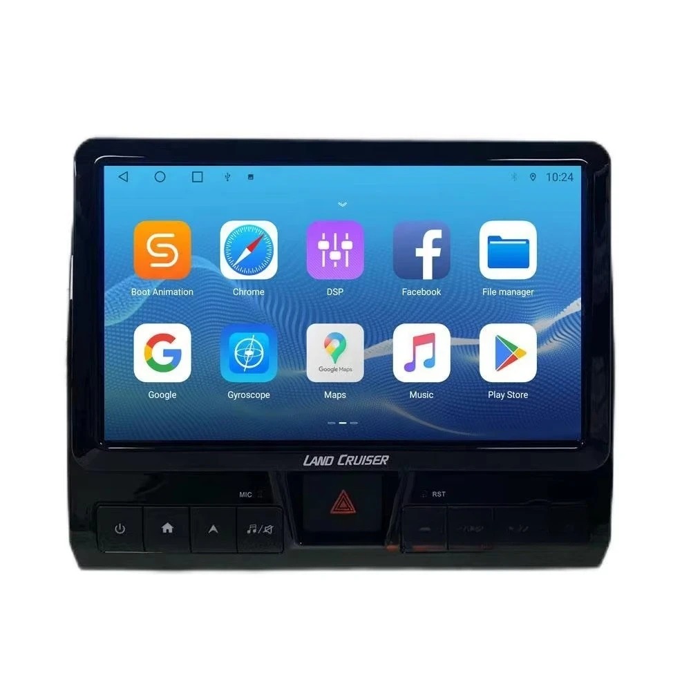 RoadNavi Android 13 Car Radio Wireless CarPlay  Navi for Cruiser LC70 LC71 LC75 LC79 2011-2022 Update to 2024